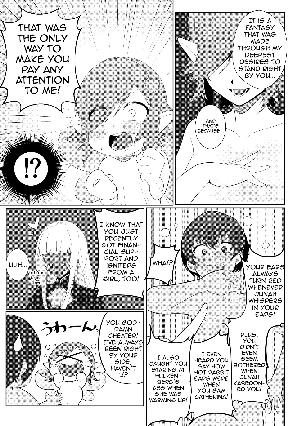 Hentai Manga Comic-Be more gentle-Read-13